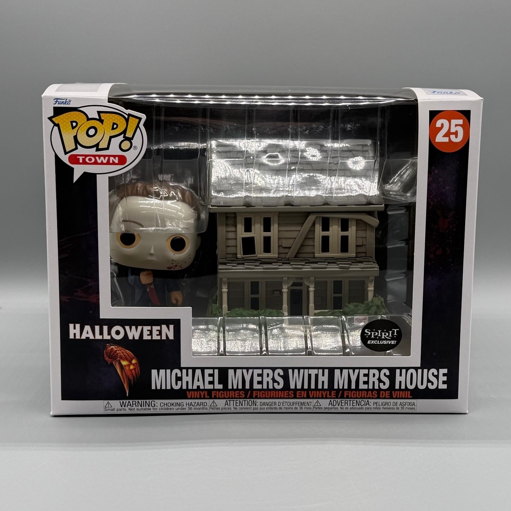Funko Pop! Town #25 Michael Myers w/ Myers House Halloween Spirit Exclusive New